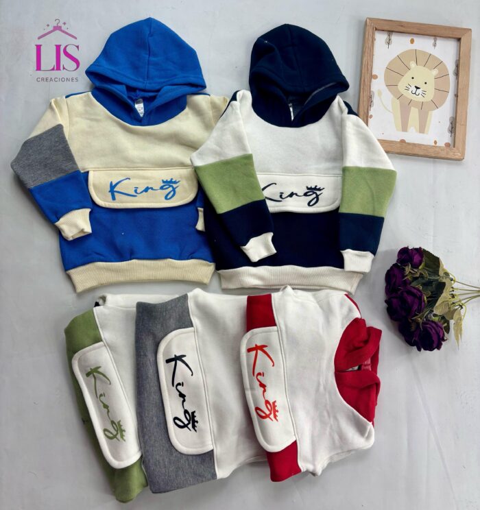 5 BUZO BEBE KING - Imagen 1