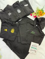 4 CAMPERAS NEGRAS LYCRA HOMBRE