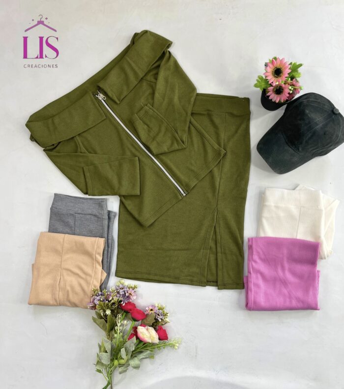 3 CONJUNTO FLOR - Imagen 1
