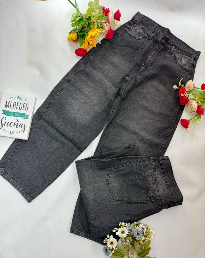 6 BAGGY DAMA GRIS - Imagen 1