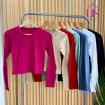 2 BASICA MANGA LARGA DAMA