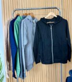 5 campera friza liso hombre