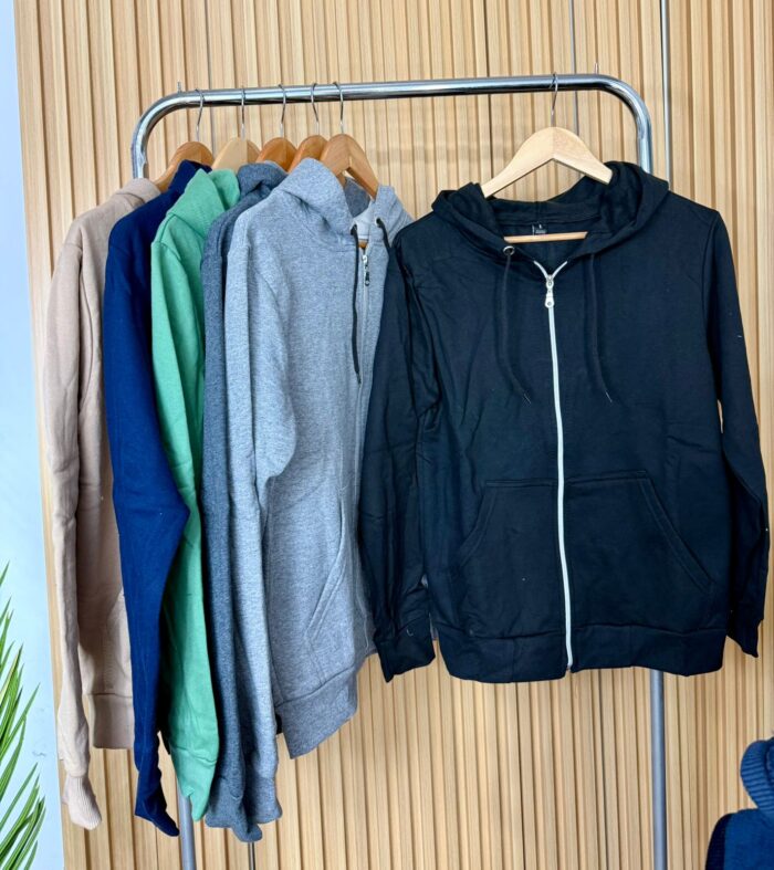 5 campera friza liso hombre - Imagen 1