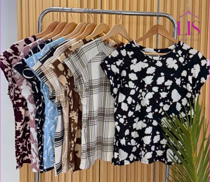 1 REMERA BERNA ESTAMPADA DAMA