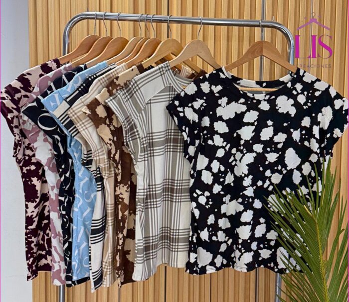 1 REMERA BERNA ESTAMPADA DAMA - Imagen 1