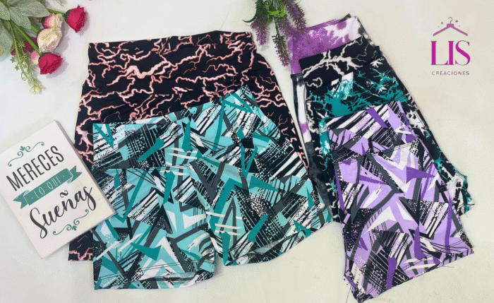6 SHORT ESTAMPADO RETRO - Imagen 1
