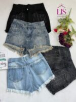 6 SHORT MOM BRILLO DAMA - Imagen 4