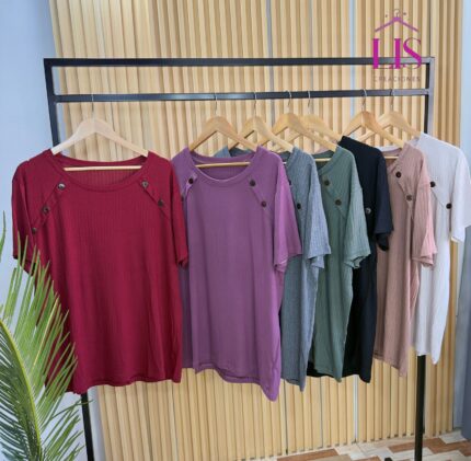 4 REMERA LIDIA DAMA BOTON