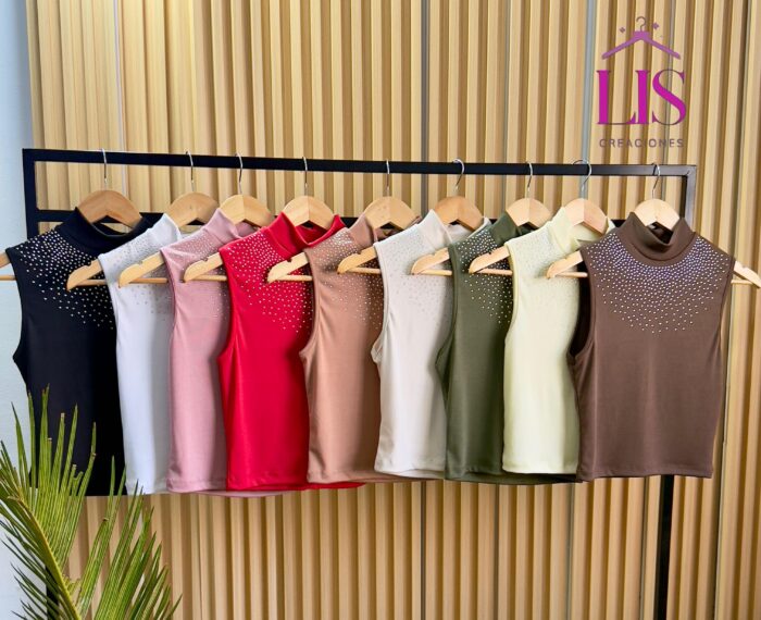 1 TOP MILI STRASS - Imagen 1