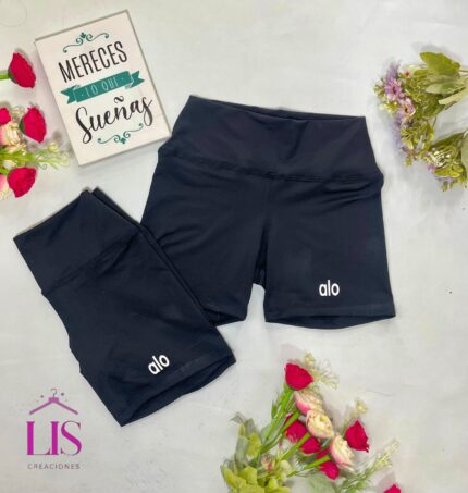 6 SHORT ALO DAMA LYCRA