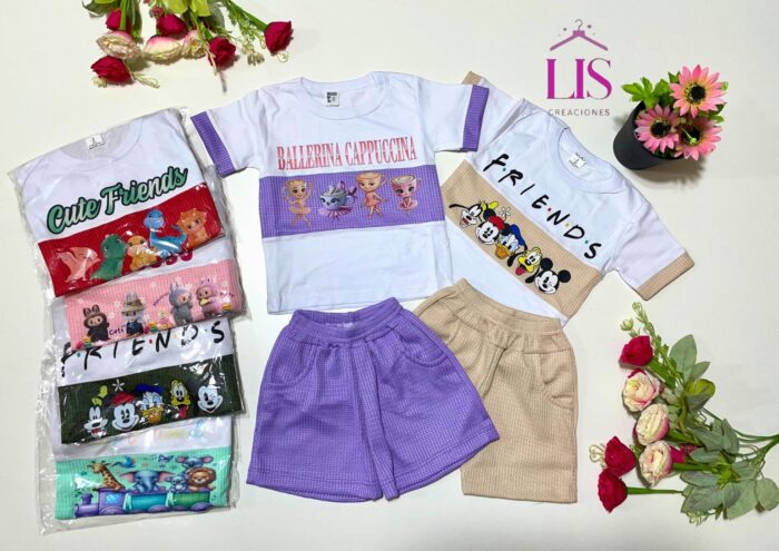 5 CONJUNTO BEBE WAFLE - Imagen 1