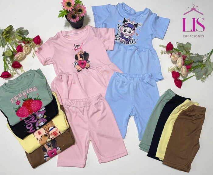 6 CONJUNTO NENA CON VOLADO - Imagen 1