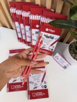 X3 lápiz grafito con goma x 12 unid - Imagen 2