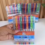 X2 BOLIGRAFO EZCO C/N GLITTER DE 10 UNID