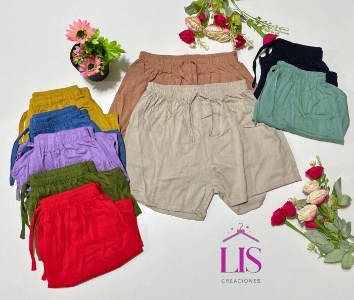 5 SHORT LINO DAMA - Imagen 1