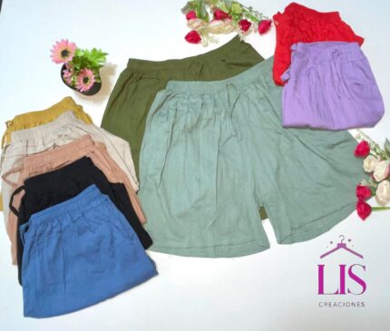 4 SHORT ESPECIAL LINO DAMA