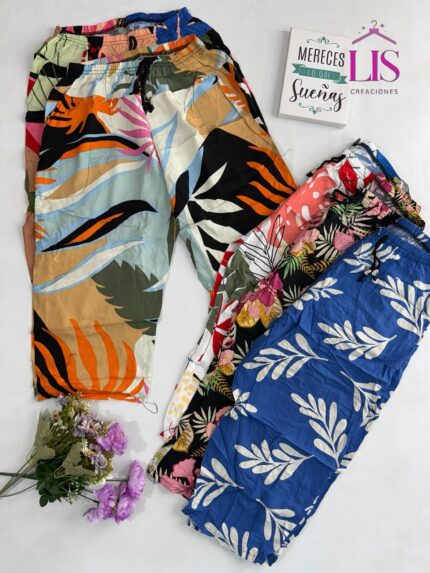6 BERMUDAS POPLIN DAMA
