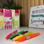 2 CAJA DE RESALTADOR DE 12 UNID