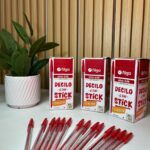 1 CAJA LAPICERO ROJO FILGO