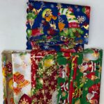 6 MANTELES NAVIDEÑOS