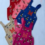 4 JARDINERO ALGODON BEBE MIKEY