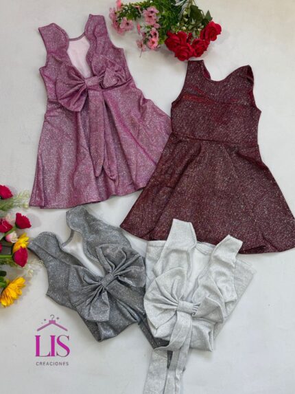 6 VESTIDO CREP MOÑO CAPSULA