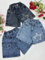 6 BERMUDA JEANS NENA BRILLO