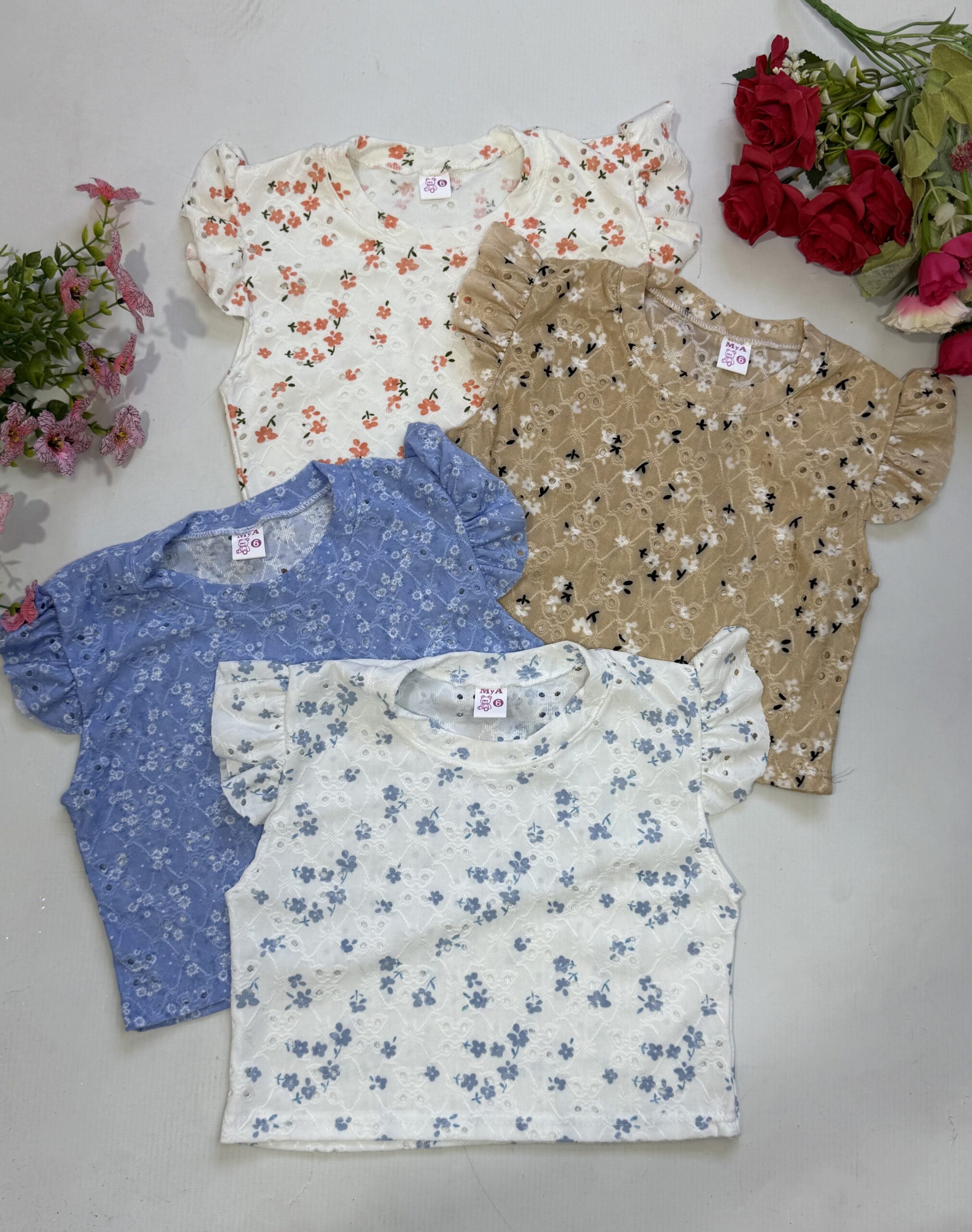 IMG_2567 6 REMERA VOLADO ESTAMPADO NENA - Imagen 1