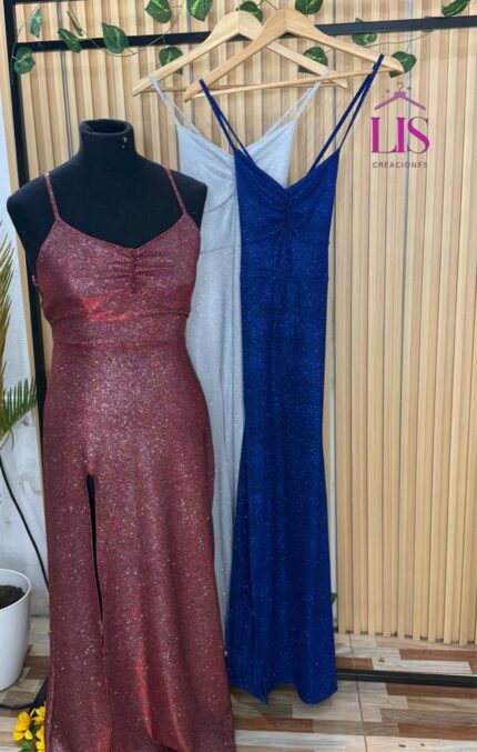 1 VESTIDO SANDRA LARGO FIESTA