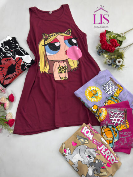 1 VESTIDO MODAL DAMA