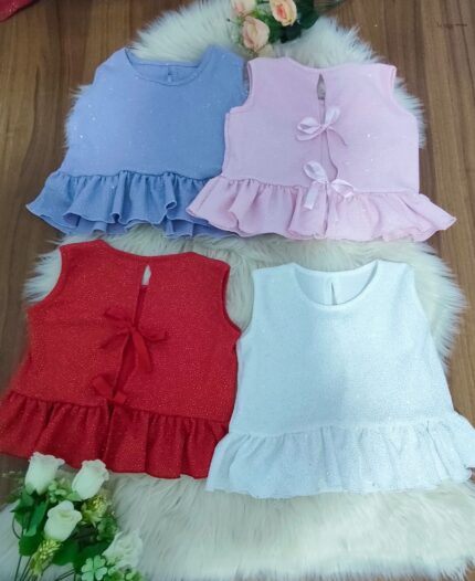 6 BLUSITAS VOLADO NENA