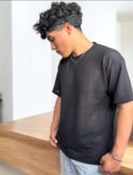 5 remeras crochet hombre - Imagen 3