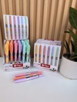 1 CAJA DE RESALTADOR FILGO  PASTEL X 36 unid