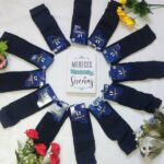 Medias largas AZUL escolar