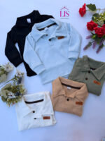 5 CHOMBA MANGA LARGA BEBE - Imagen 2