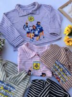 6 SWETER CAMISERO RAYADO NENA - Imagen 2