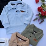 5 CHOMBA MANGA LARGA BEBE