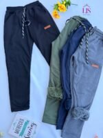 5 Pantalón Jersey con piel de hombre