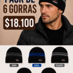 6 GORRAS HOMBRE