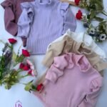 5 Polera Darlon beba volado