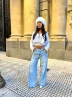 6 WIDE LEG MOÑO DAMA
