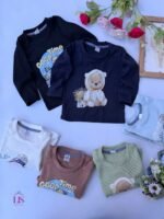 5 SWETER BEBE WAFLE DIBUJOS