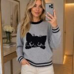 SWETER GATITO DAMA
