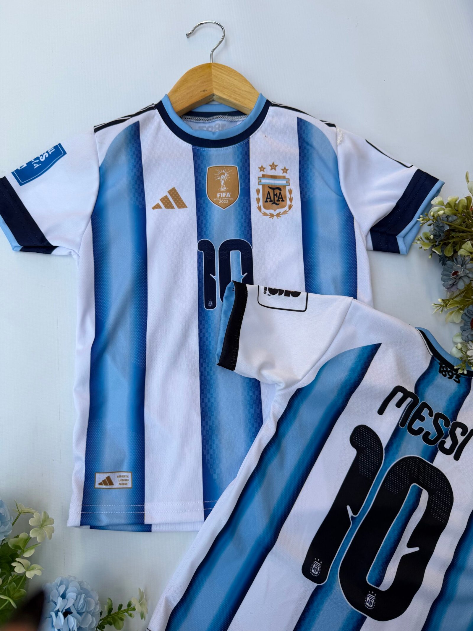 IMG_0025 6 camisetas chicos celeste sublimado - Imagen 1
