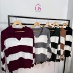 Sweter bremer rayado dama