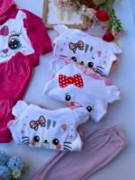 5 CONJUNTO PLUSH BEBA bicolor - Imagen 2
