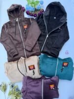 6 CAMPERA CORDEROY CON PIEL