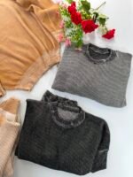 SWETER ELASTIZADO VINTAGE DAMA - Imagen 3