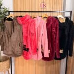 4 CAMPERA LOVE DAMA PELUCHE