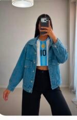 3 CAMPERA JEANS DAMA
